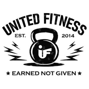 UNITED FITNESS - EARNED NOT GIVEN - WOMEN'S FITTED TANK TOP - $DUY8J7$ Design