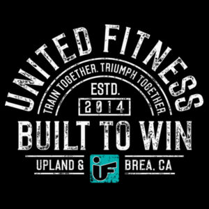 UNITED FITNESS - VINTAGE ARCH - WOMEN'S FITTED TANK TOP - $1GSV3N$ Design