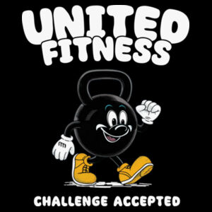 UNITED FITNESS - CHALLENGE ACCEPTED - WOMEN'S FITTED T-SHIRT - 2M3GJC Design